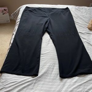 Torrid Plus Black Wide Leg Dress Pants